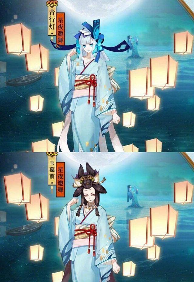 阴阳师 阿离浴衣皮引发惨剧 全员换头 绿浴衣海坊主不要太性感 平安 茨木 天狗