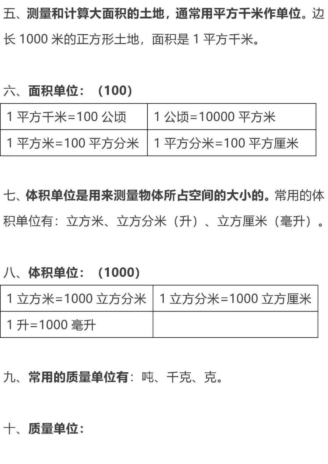 是一种|小学数学几何问题全汇总，建议收藏（可打印）！