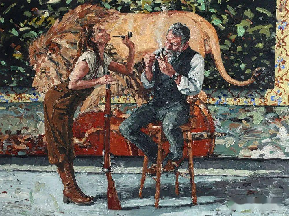 怎么画都是画 摩恩的画却是这个样子