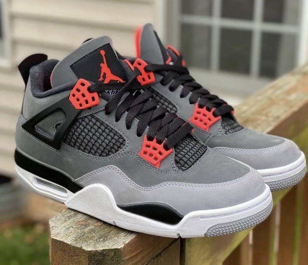 aj4灰绿调色版实物更新infrared春季即将发售