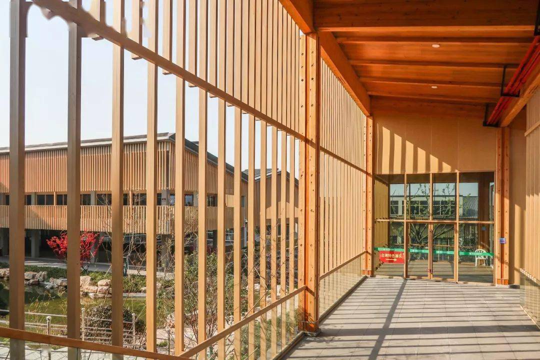 亚洲跨度最大木结构建筑2018江苏园博会主馆