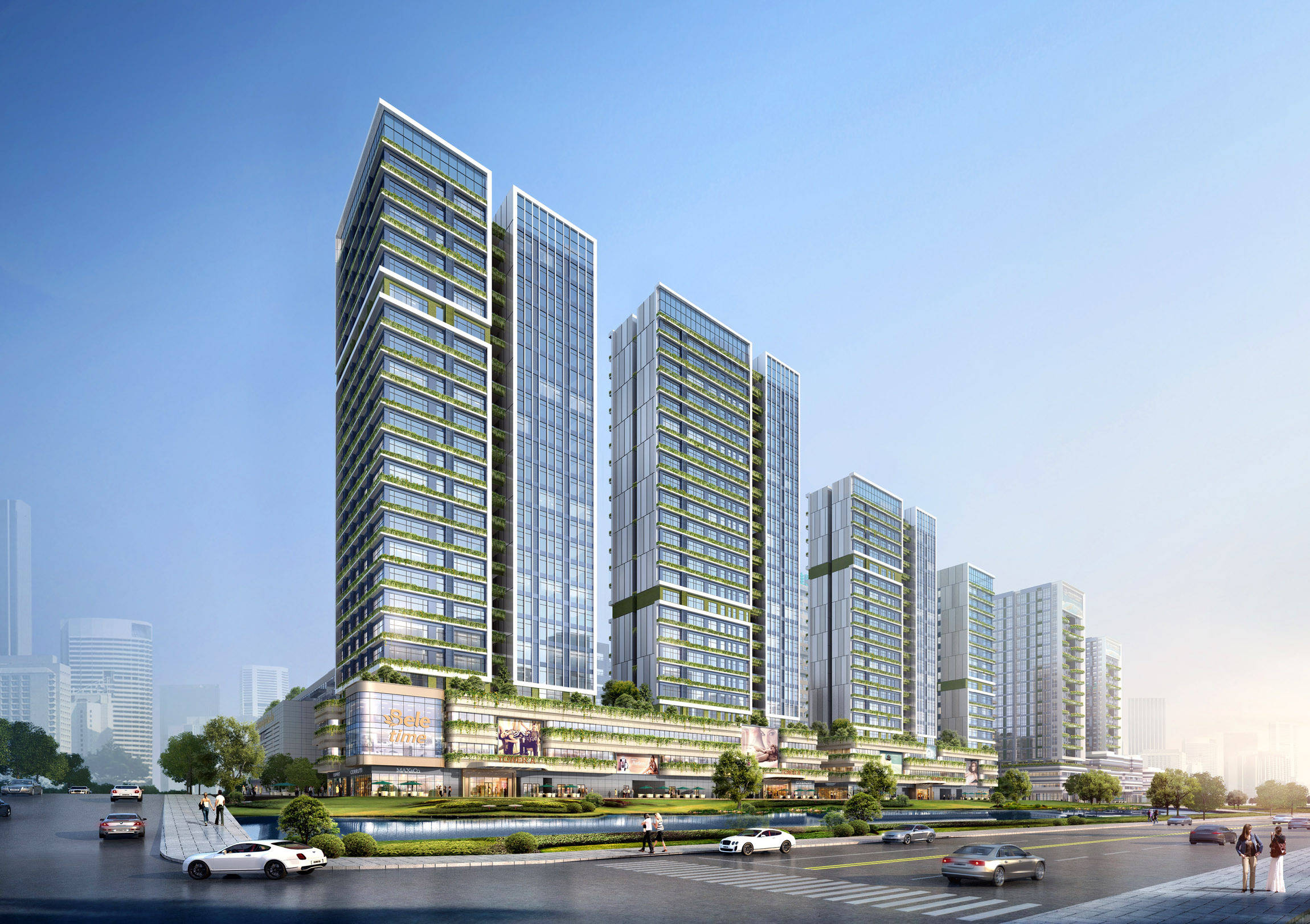 碧桂园总部新翼智谷效果图.