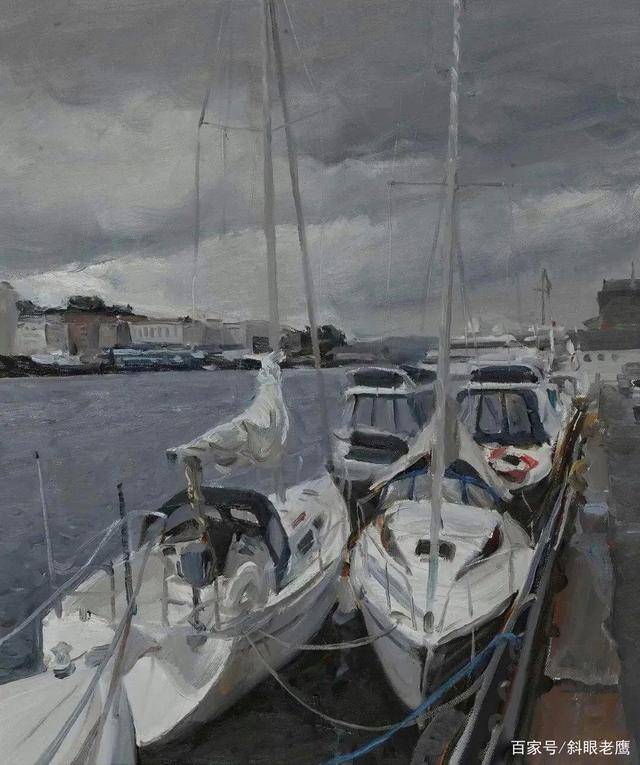 中国美术学院何红舟教授油画风景作品集