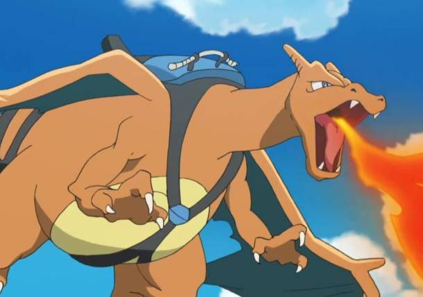 盘点神奇宝贝中实力顶尖的五大喷火龙小智的喷火龙只能排第三