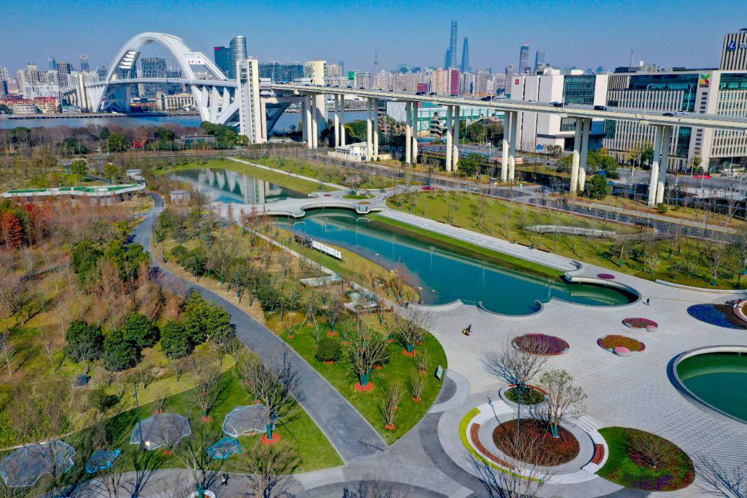视频丨世博文化公园北区今天开园在世界一流城市的中心赴一场绿色之约