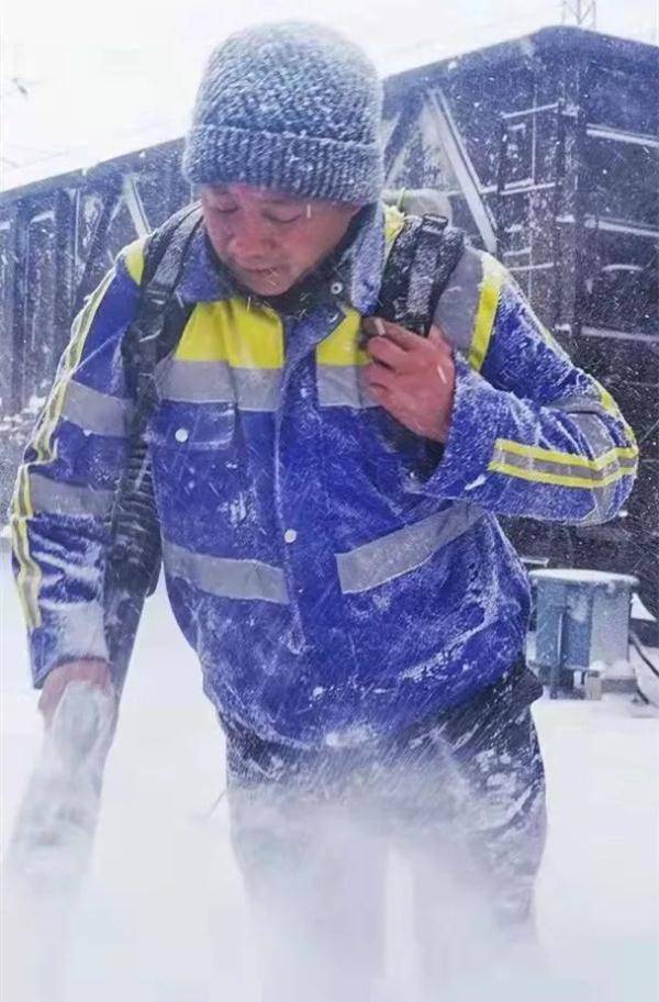 黑龙江联通尚志市分公司抢险突击队维修故障设备电线,设备被树枝压垮