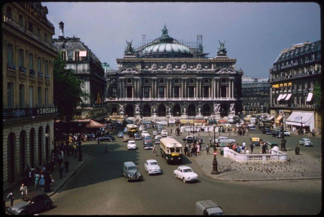 上世纪60年代初期国外大城市的街景
