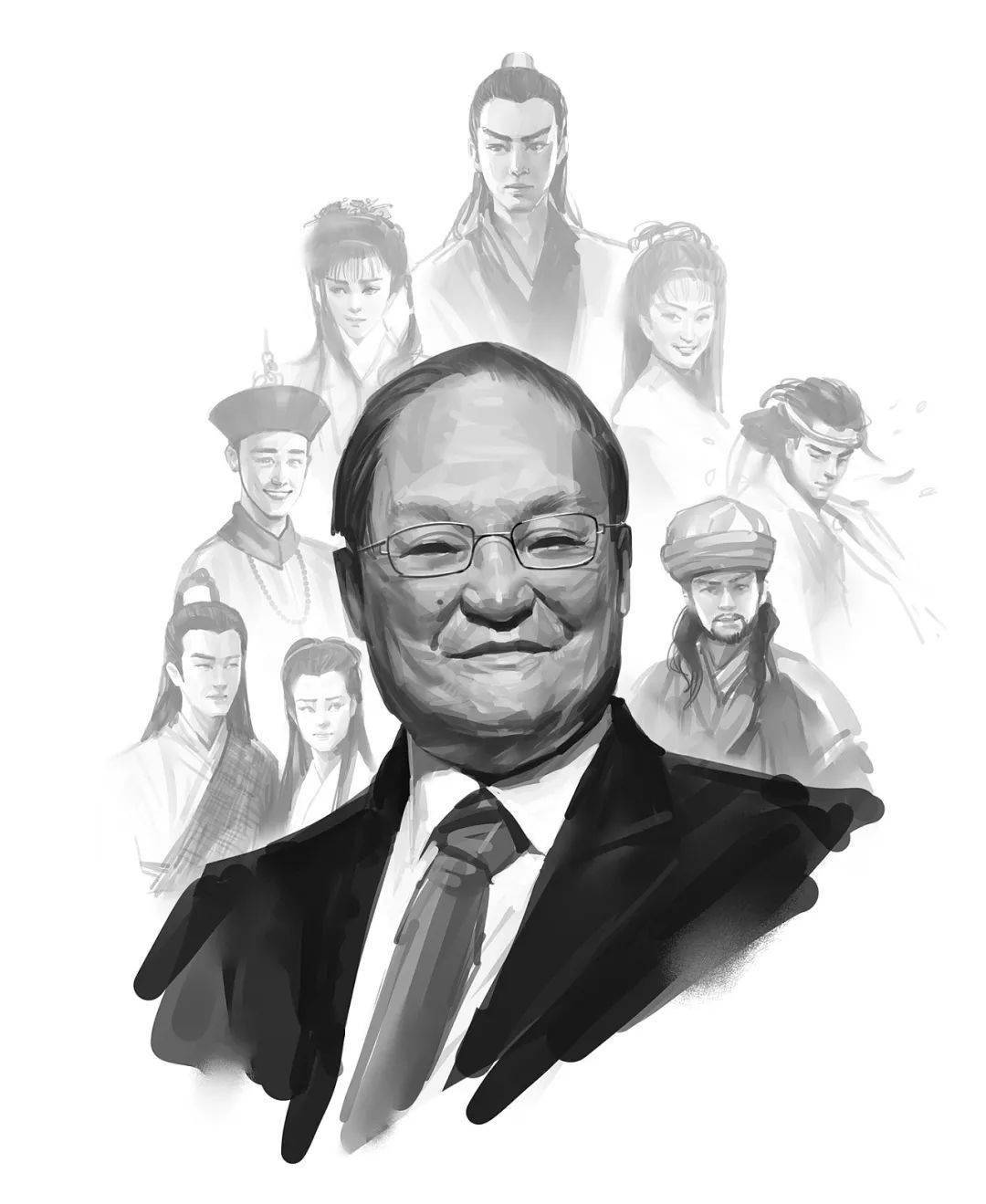 悦读金庸的黑暗少年