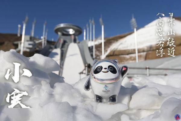 海报|冰墩墩打卡二十四节气·小寒