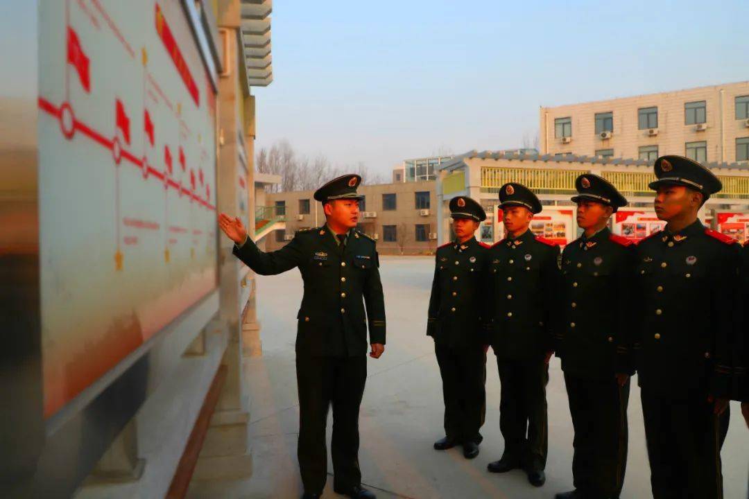 新兵下连南部战区陆军某旅武警北京总队执勤第十二支队