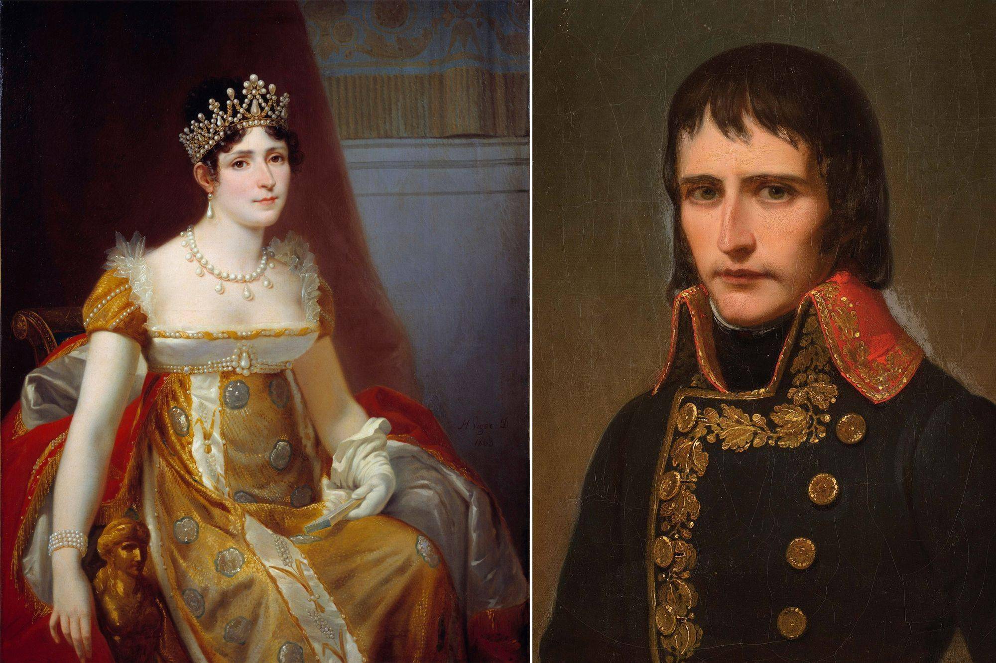 拿破仑老婆约瑟夫图片
