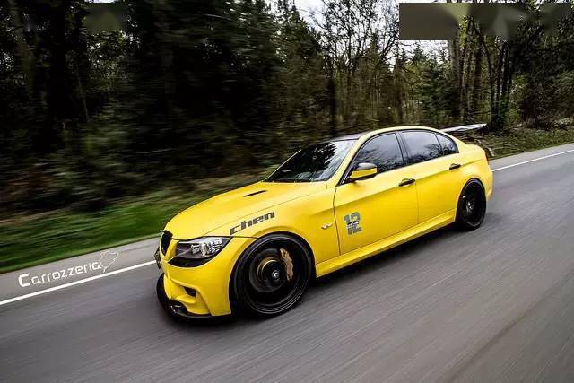 凶猛独特宝马e90335i改装鉴赏