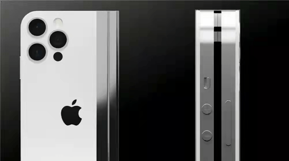 刘海|外媒公布iPhone折叠屏新机渲染图，告别刘海，秒变双iPhone 14