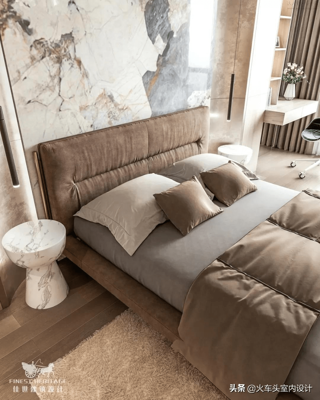 温柔无争 · 岁月正好丨 上海浦发博园320㎡私宅_finest_project_采光