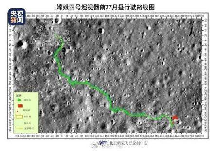 玉兔|转起！为兔子加油！玉兔二号在月球跑完1000米了