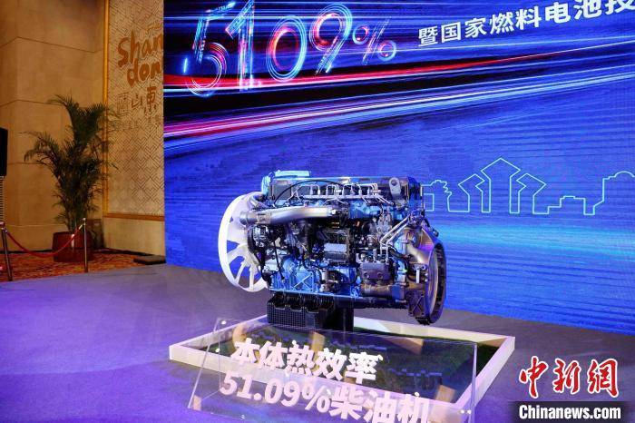 技术|潍柴动力发布全球首款本体热效率51.09%柴油机