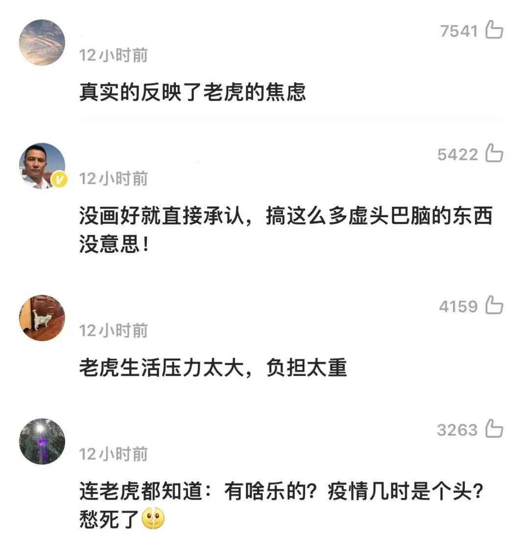 网友|虎年生肖邮票被吐槽“满脸愁容”，作者回应了