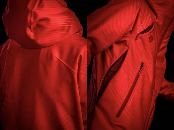 面料迪桑特限量发售新款针织滑雪服DESCENTE SCHEMATECH SKY WINTER JACKET