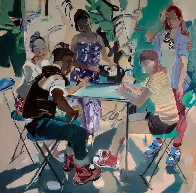 刘大明油画作品