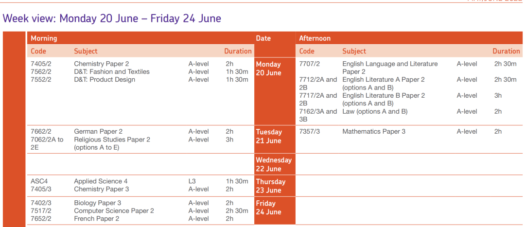 进行|最新官方反馈！2022年夏季A-level/GCSE考试将如期举行！（附考试时间表）