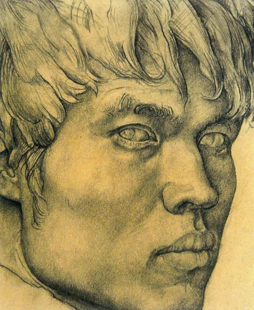 鉴赏|朝戈素描_作品_材质_纸面