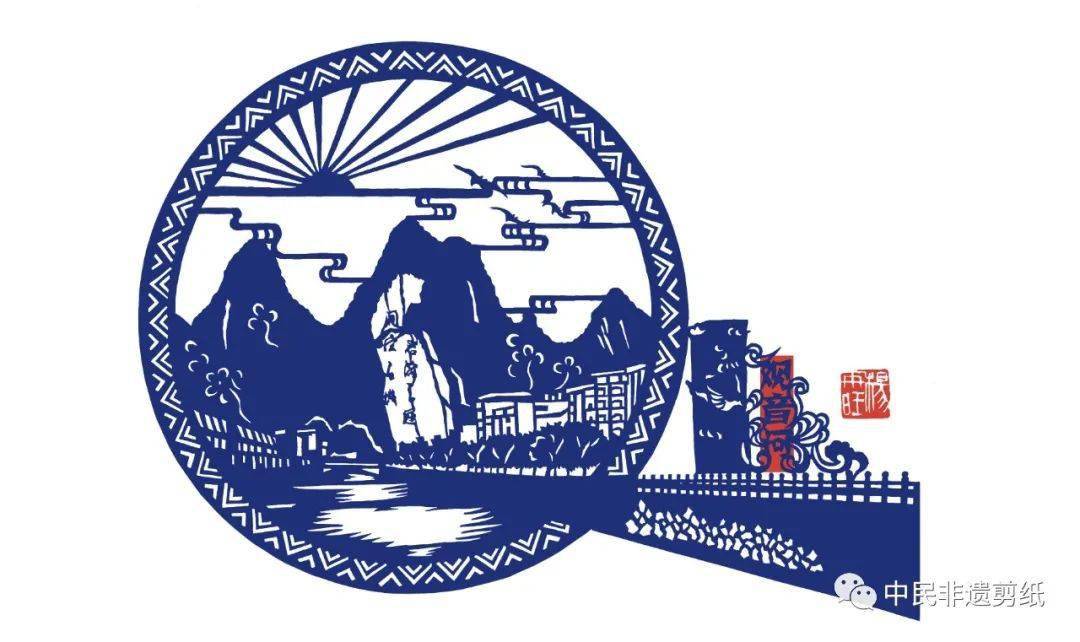 非遗传承90后先锋广西凤山杨再旺剪纸作品个展