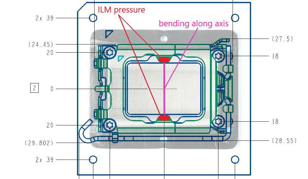 恩杰lga1700扣具安装图片