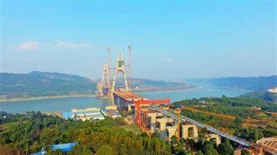 宜宾临港长江大桥预计上半年实现主桥合龙
