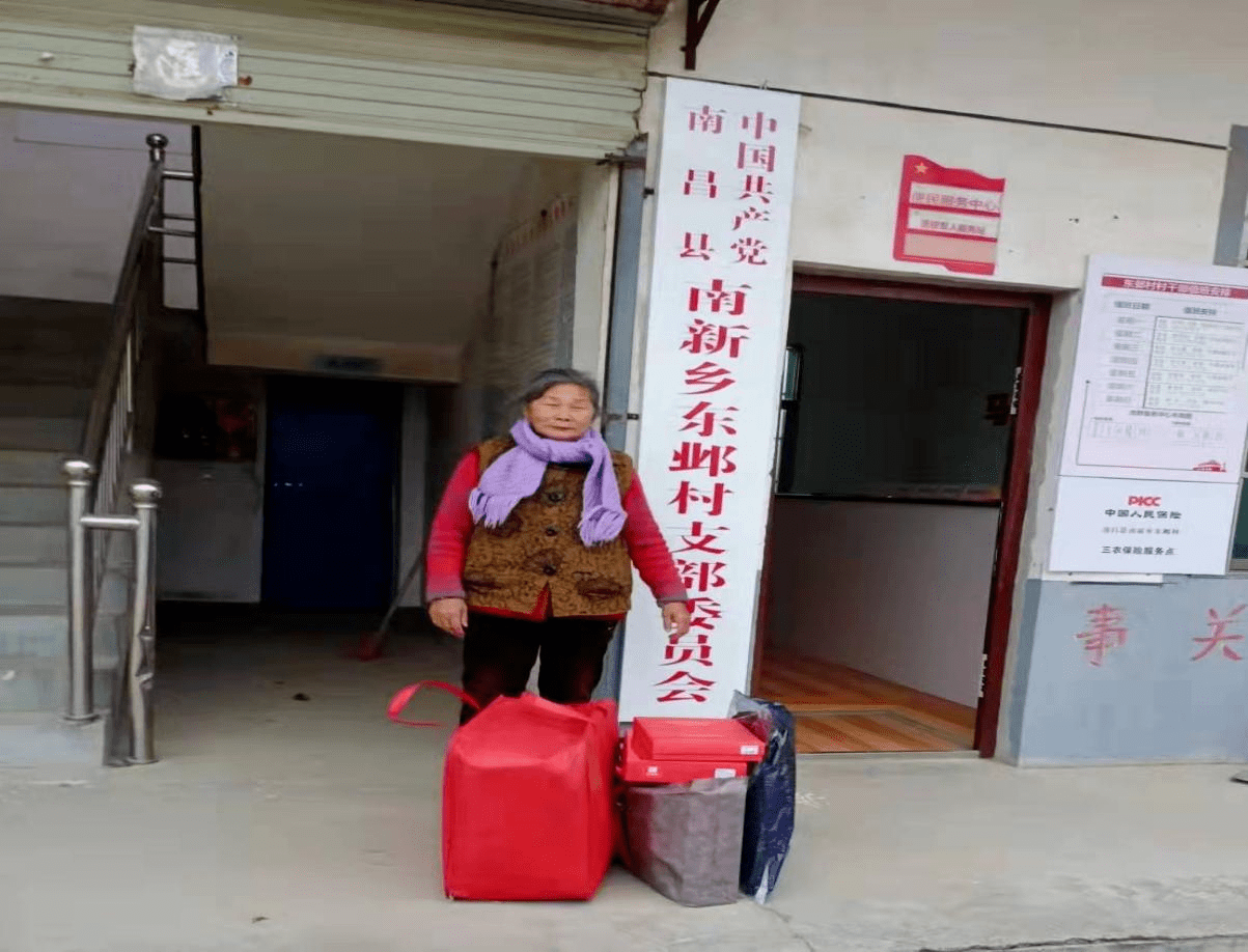 南昌县南新乡寒冬暖阳温暖到家