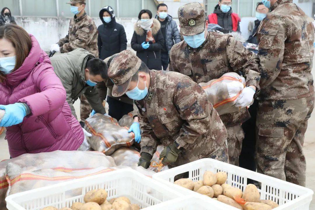 河南省许昌市魏都区军民冲锋一线同心助禹抗疫情