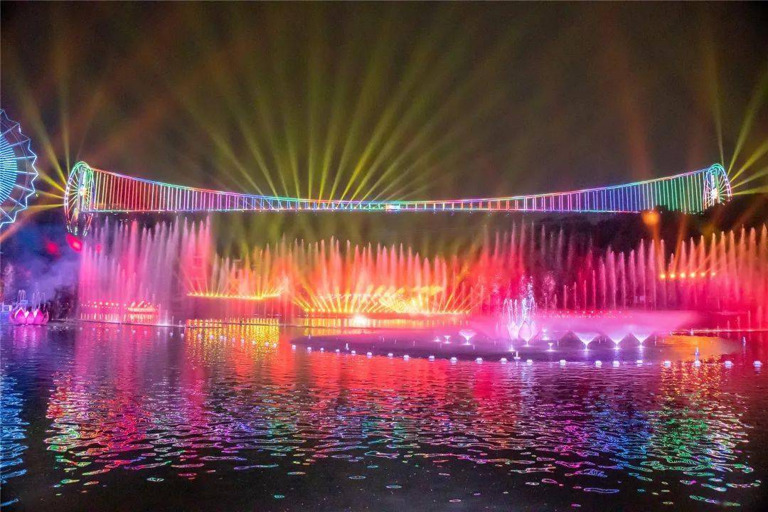 打造东莞夜间旅游打卡点大型水舞灯光秀蝶影春节重磅上演