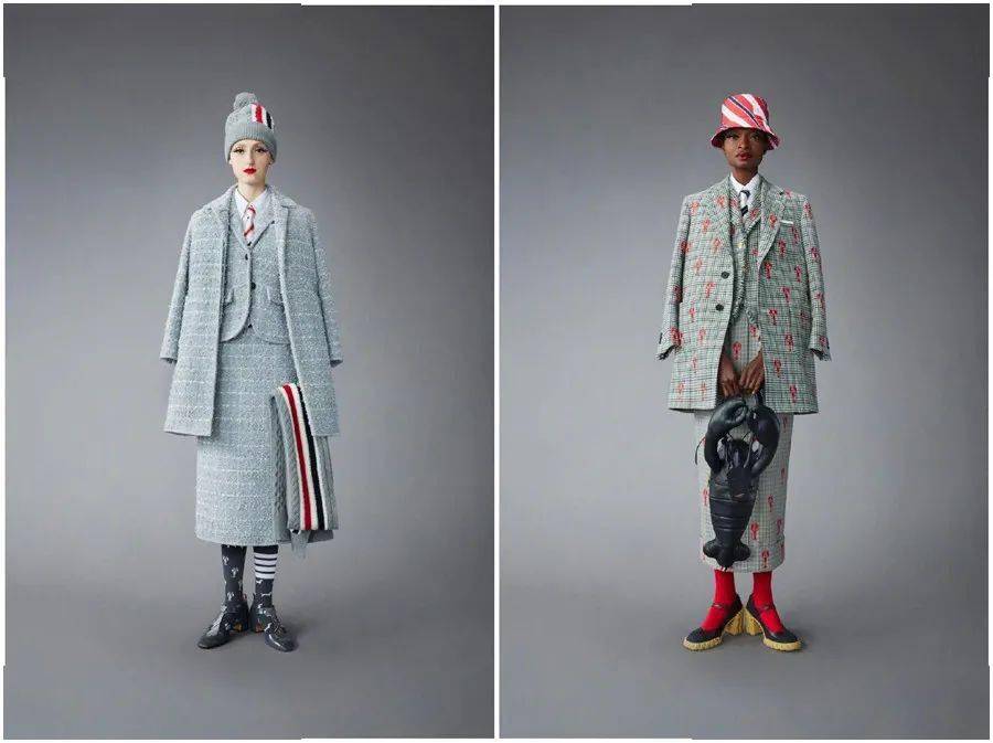 系列 Thom Browne“龙虾”造型，清新又充满童趣～