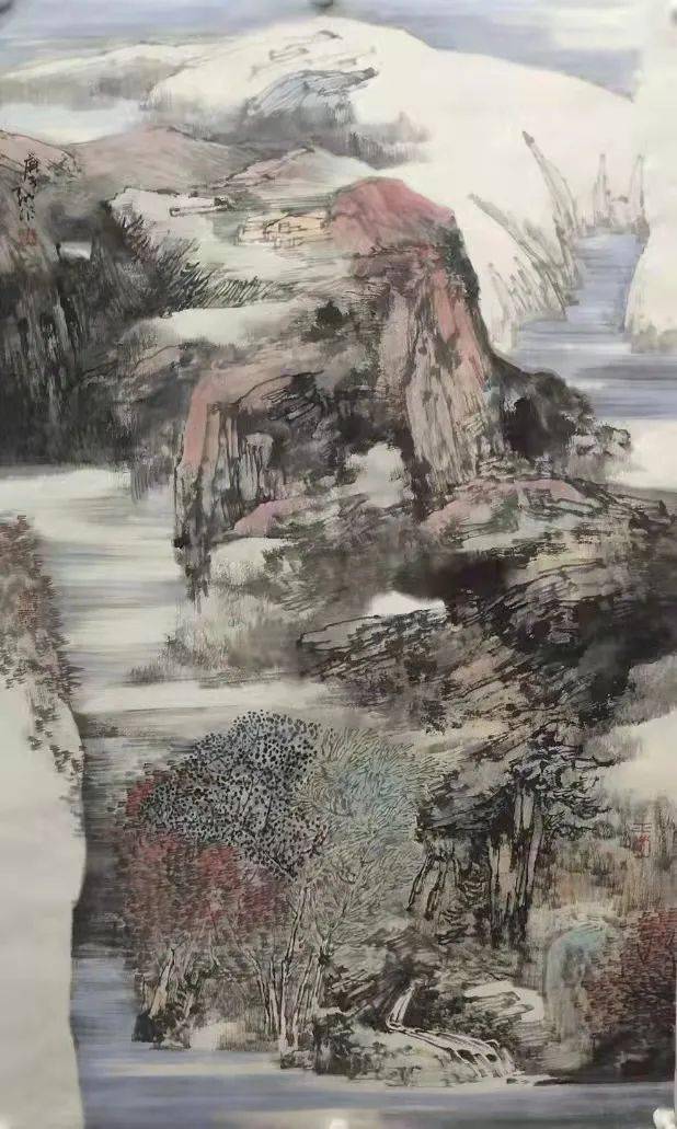 山高水长丨2021年中国国家画院石峰山水画工作室高研班师生作品欣赏