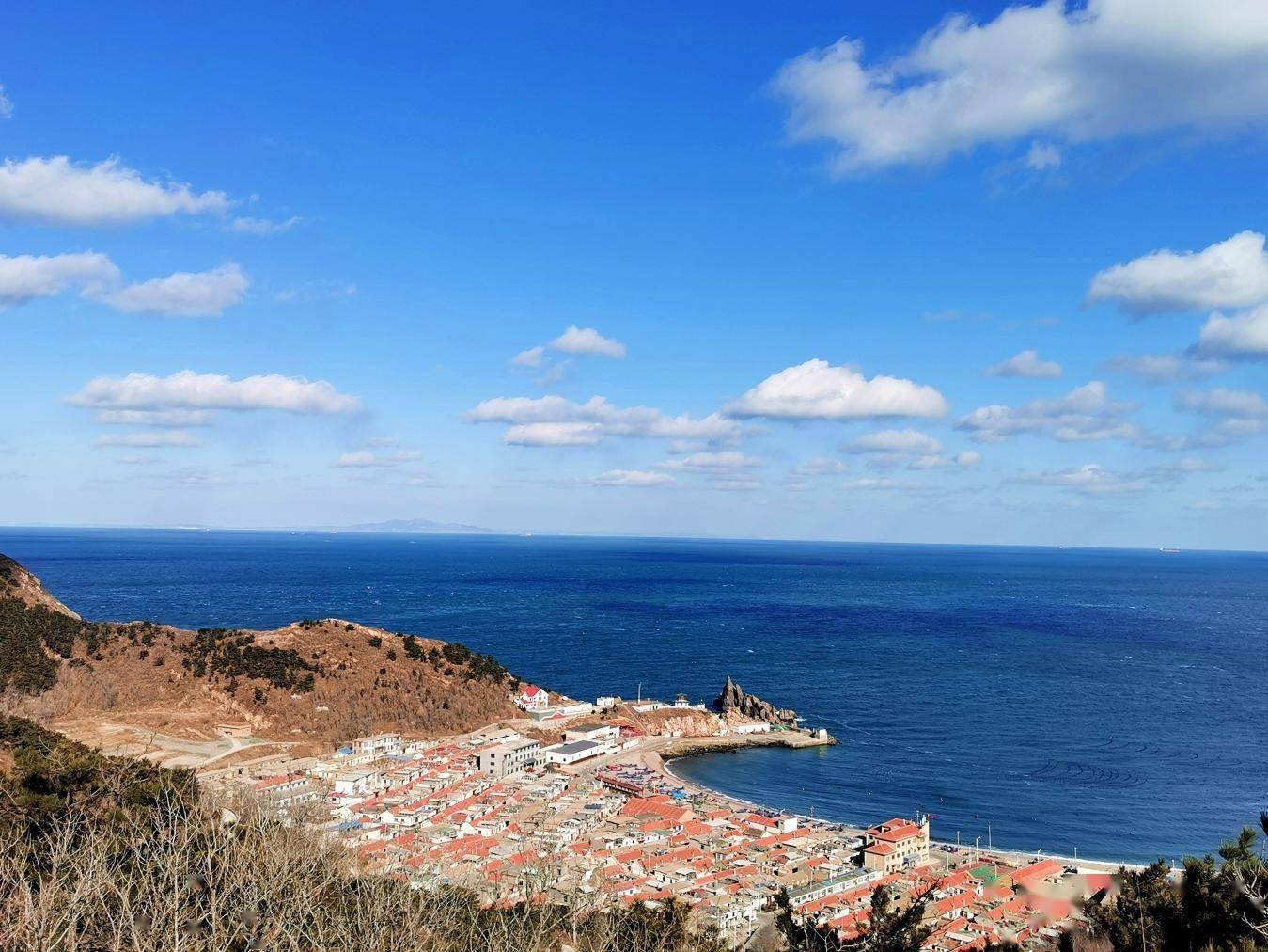 组图航拍镜头下的北隍城岛美翻了