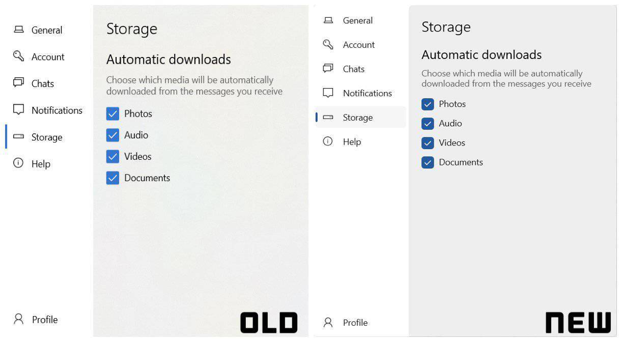 界面|WhatsApp 桌面版正测试 Win11 风格流畅设计界面