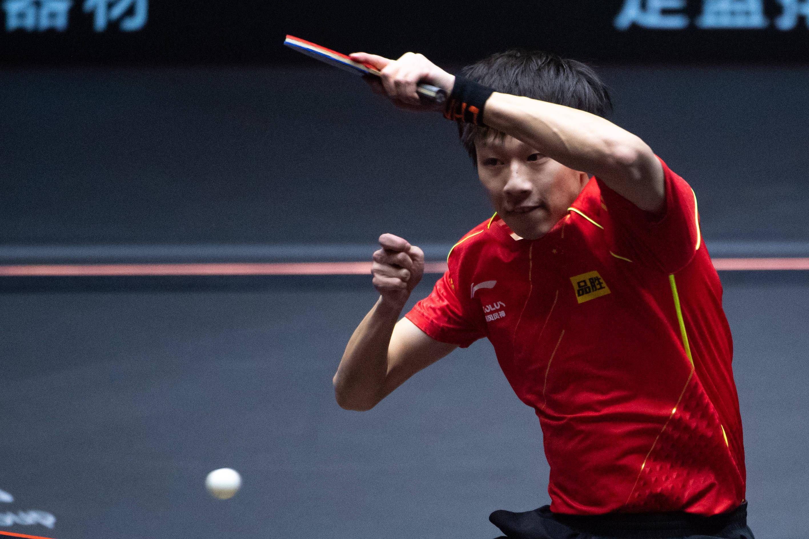 乒乓球wtt澳门冠军赛林高远晋级