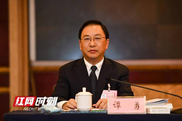 长沙市委常委,湖南湘江新区党工委副书记,管委会主任谭勇红网时刻记者
