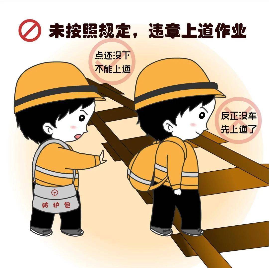 未按照规定,违章上道作业中国铁路南昌局集团有限公司福州电务段制图