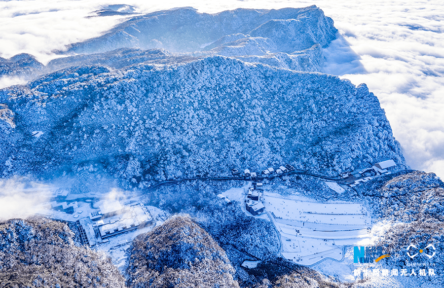 大雪|重庆金佛山：雪落景成 气势磅礴