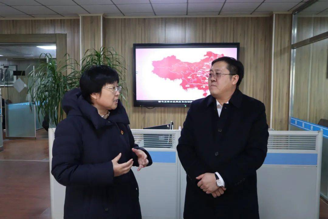 06召开重点工作调度会走访调研结束后,管洪涛同志还对