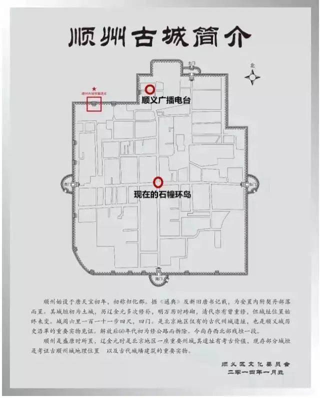 2009年,在順義區仁和鎮太平村的拆遷中,一段有著千年歷史的古城牆重新