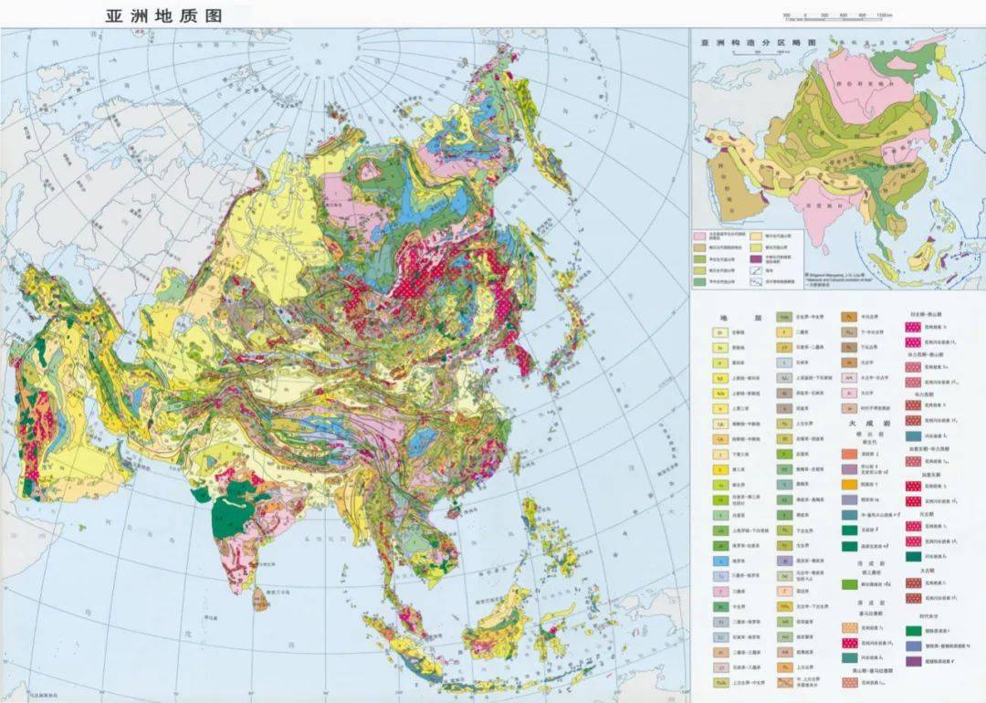 地图帝亚洲地图图片