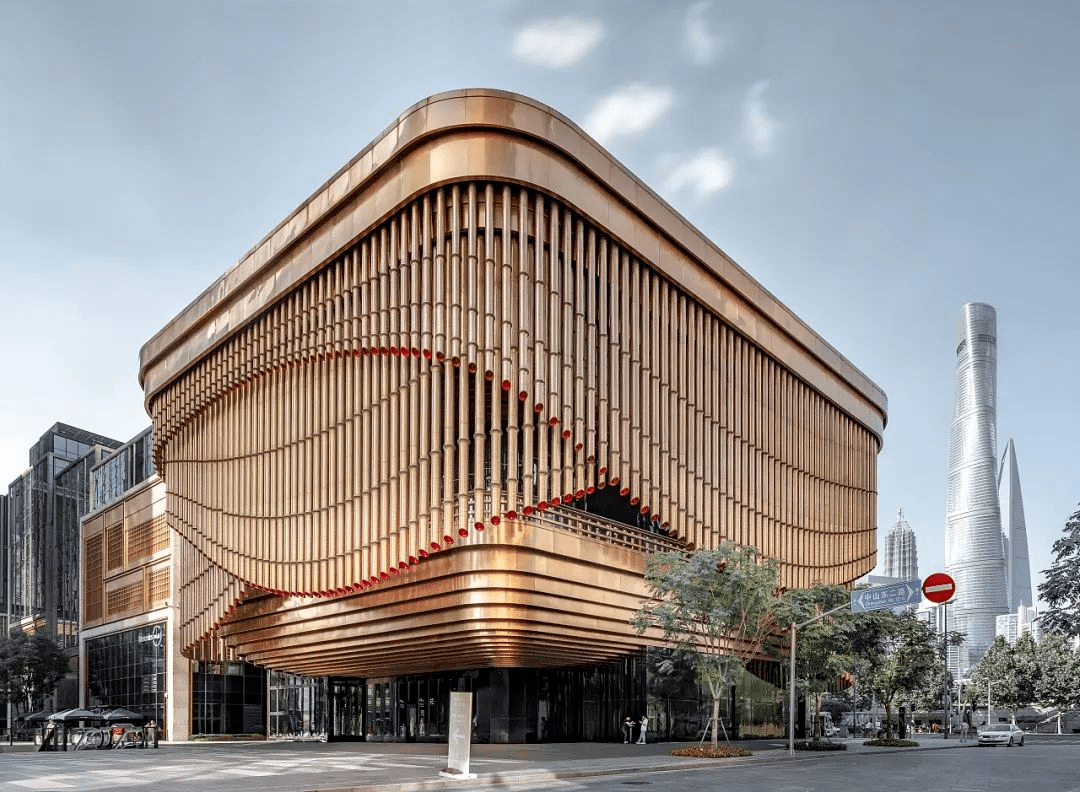 上海复星艺术中心地处 bfc 上海外滩金融中心地块内,艺术中心建筑由