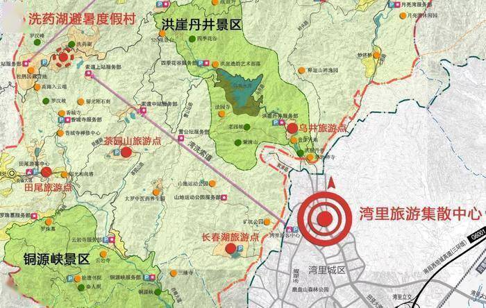 梅岭滕王阁风景名胜区总体规划20222035公布