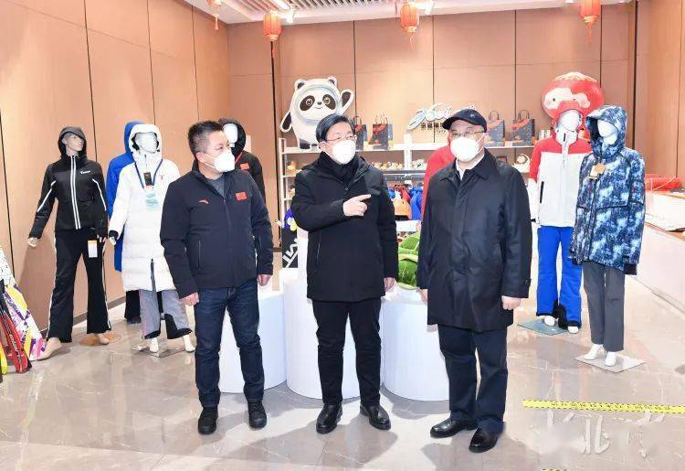 1月23日,省委书记,省人大常委会主任王东峰到张家口市崇礼区调研检查.