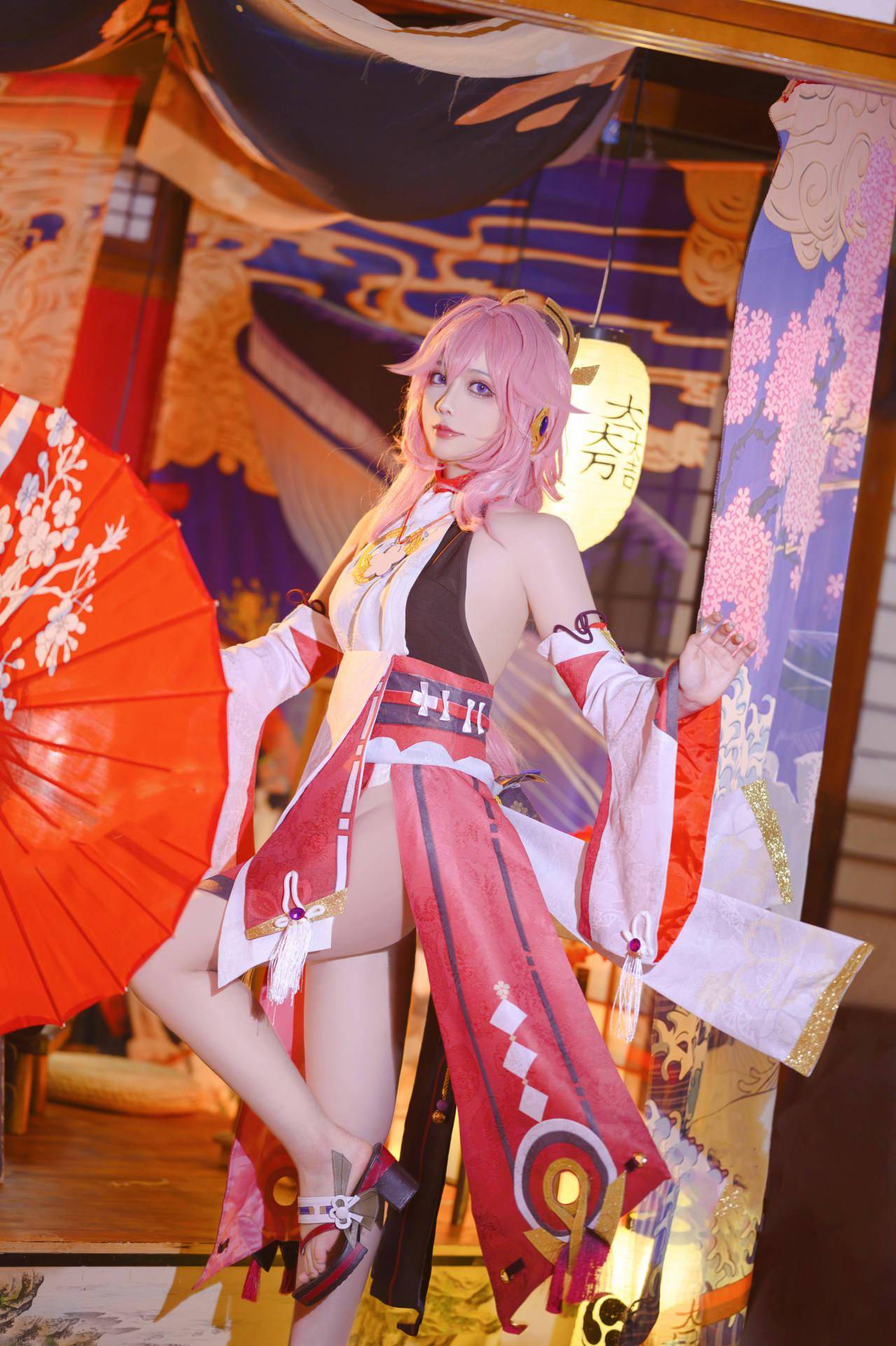 图片|《原神》八重神子Cosplay