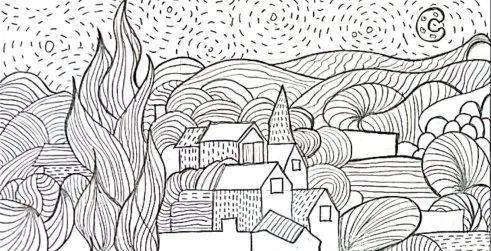 本溪赛区幼儿组小学组中学组单色绘画优秀作品欣赏