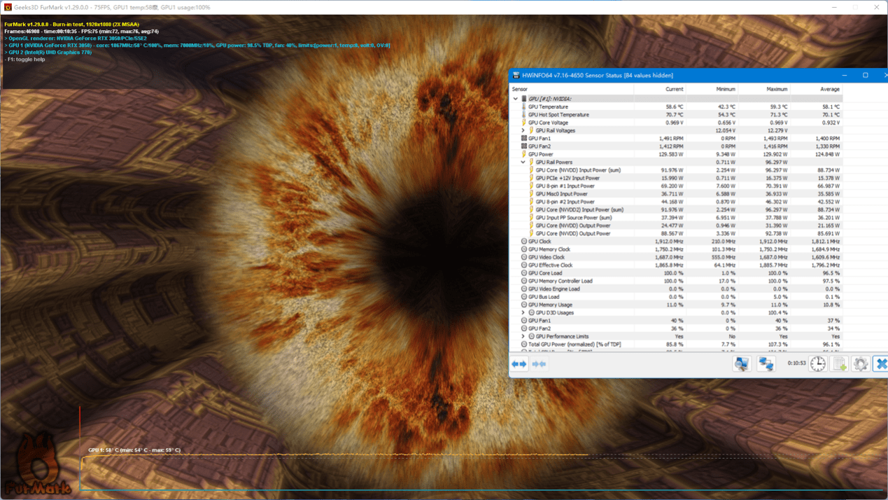 iGame GeForce RTX 3050 Ultra W OC评测：1080P小甜甜
