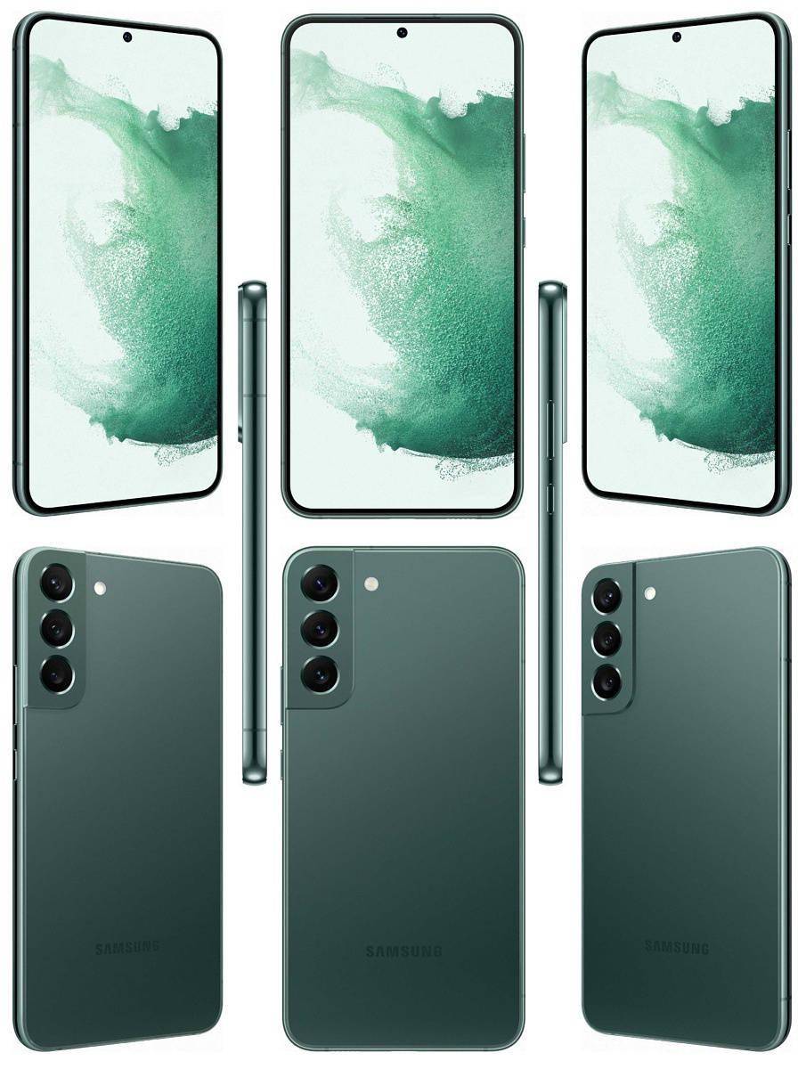 三星 Galaxy S22 / Plus / Ultra 所有配色渲染图流出