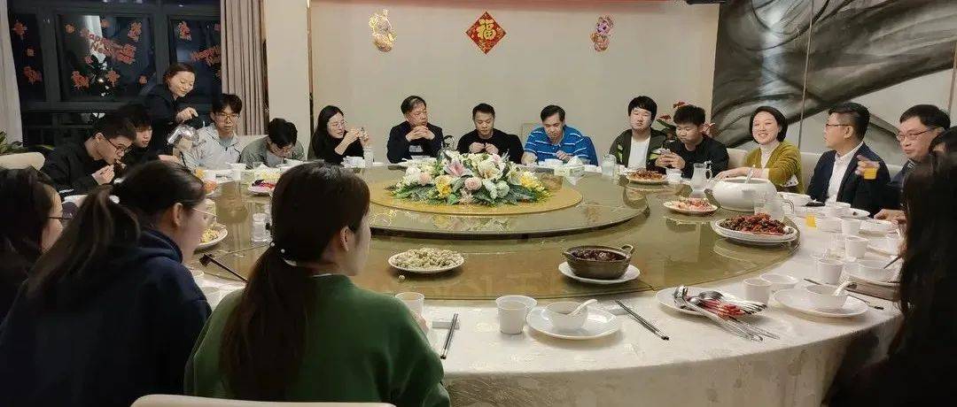 小年夜,留校师生同享晚宴,共贺新春!_李海冬_林江龙_国际交流